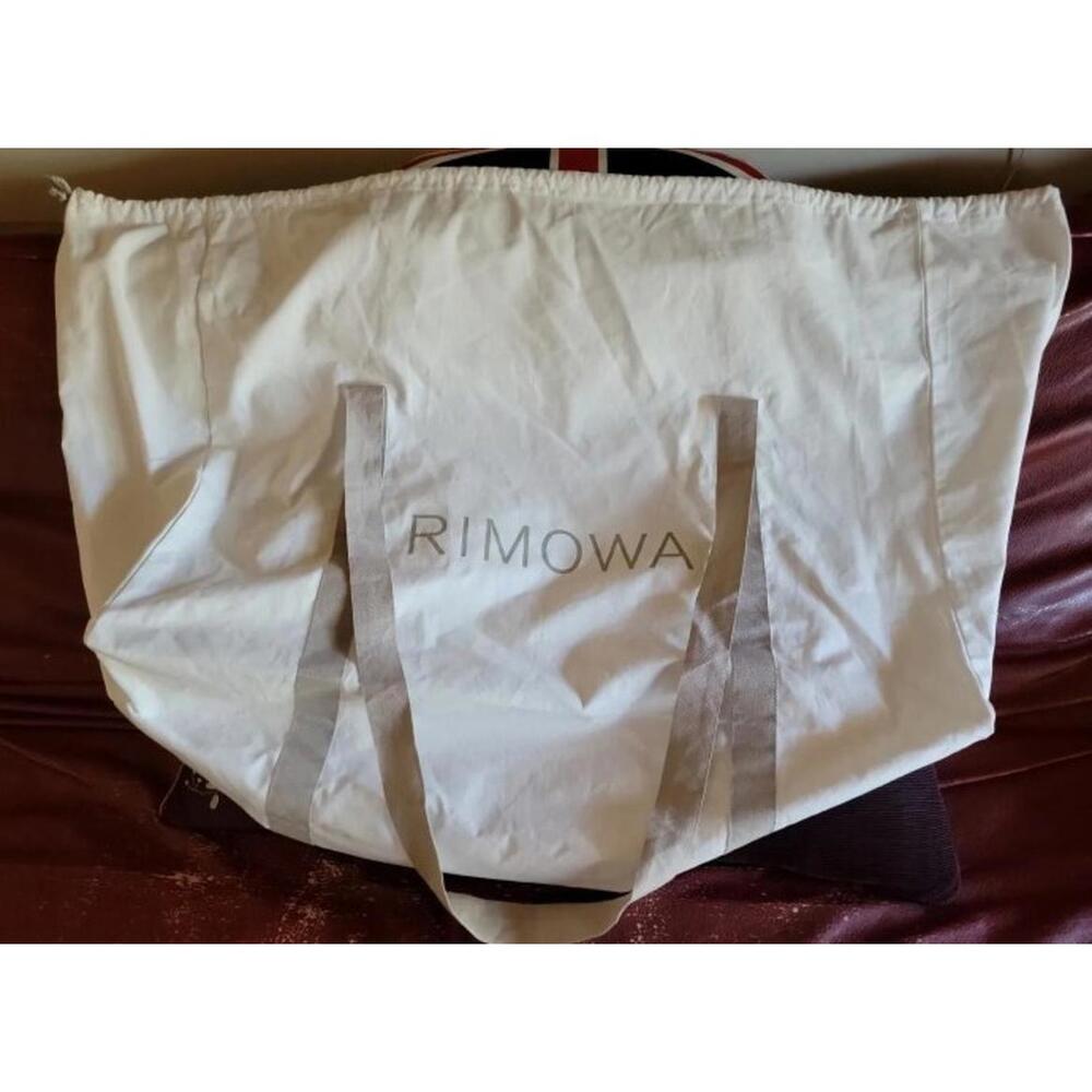 RIMOWA Laundry Tote bag Luggage XL Canvas H 23" X D14"X W 31" White/gray   #C2